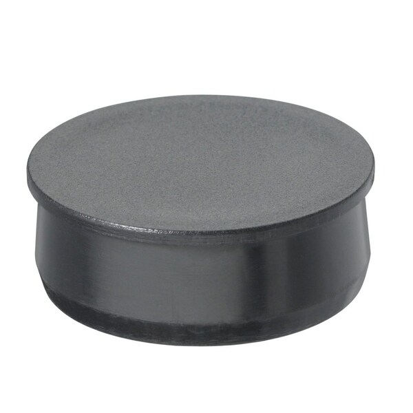 Visipak CLOSURE-ROUND PLUG-2-1/2"-HDPE-BLACK, 500PK 330634 - main